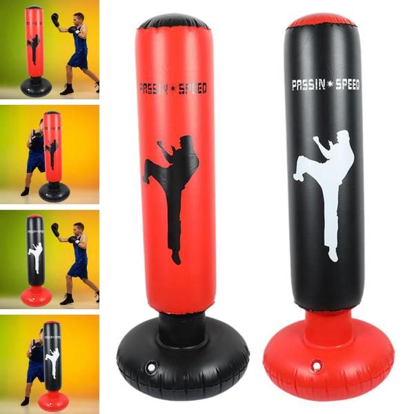インフレータブルキッズパンチングバッグサンドバッグポータブル機器キッズボクシングバッグキッズスタンディングパンチングバッグトレーニング屋内スポーツ用