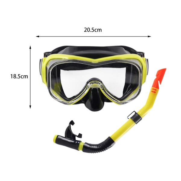 ダイビングマスク シュノーケルセット 大人用 軽量 男女兼用 水泳マスク 水泳ゴーグル ウォータースポーツ スキューバダイビング 水泳 水中