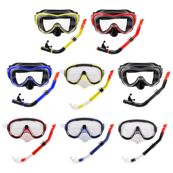 ダイビングマスク シュノーケルセット 大人用 軽量 男女兼用 水泳マスク 水泳ゴーグル ウォータースポーツ スキューバダイビング 水泳 水中