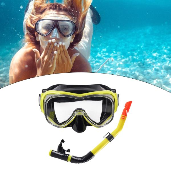 ダイビングマスク シュノーケルセット 大人用 軽量 男女兼用 水泳マスク 水泳ゴーグル ウォータースポーツ スキューバダイビング 水泳 水中