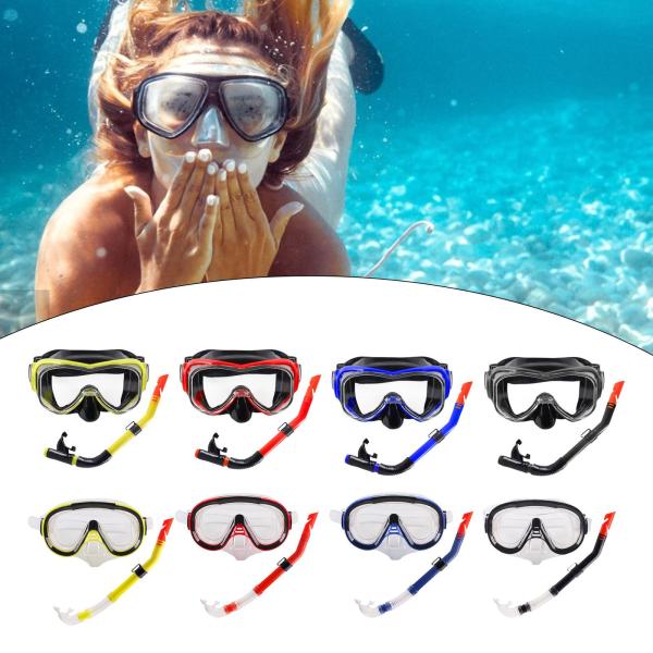 ダイビングマスク シュノーケルセット 大人用 軽量 男女兼用 水泳マスク 水泳ゴーグル ウォータースポーツ スキューバダイビング 水泳 水中