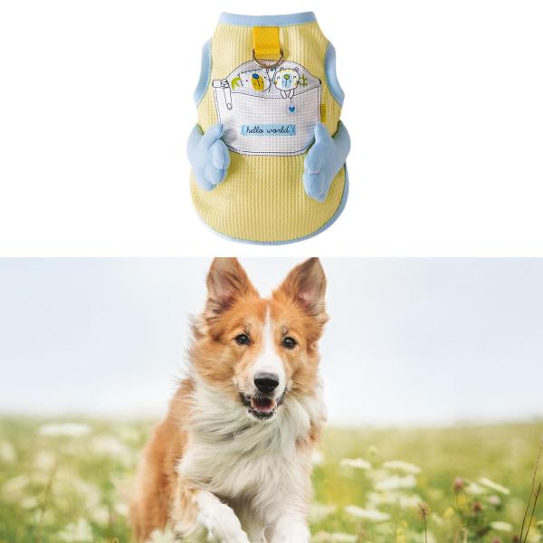 引っ張らない犬用ハーネス ペットギフト スタイリッシュ 通気性 脱出防止 軽量 小型 中型犬 子犬 猫用 服