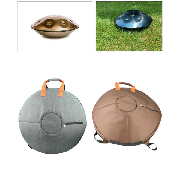 ハンドドラムバッグ ハンドドラムケース アクセサリー ダブルショルダー 衝撃吸収 防水楽器ケース ハンドドラムケースカバー