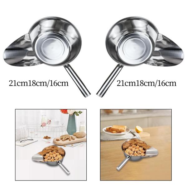 ステンレススチール製フレンチフライスクープ、チップスクープ、チップポップコーンバガー、アイスコーヒー豆スナック用のバッグボックス用のクイック充填ツール