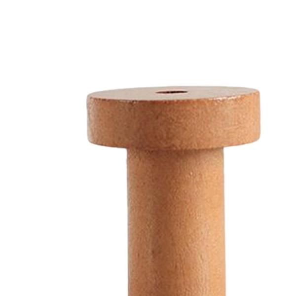 3個入りリボンホルダー 木製空スプールコード 使いやすいジュエリーチェーン ワイヤー糸ラッピング 裁縫ボビン ワイヤー織りボビン