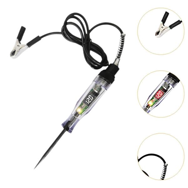 回路テスター 電圧テスター 5V 〜 99.99V 測定範囲 電気修理ツール テスト電気ペン 電気テストペン