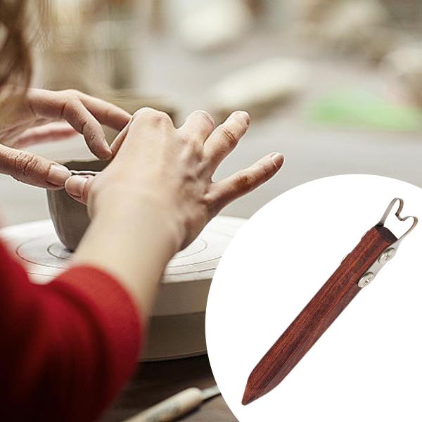 陶器の足シェイパー、底部成形プロ仕様のDIY粘土彫刻彫刻工芸モデル作成陶器作成ツール頑丈
