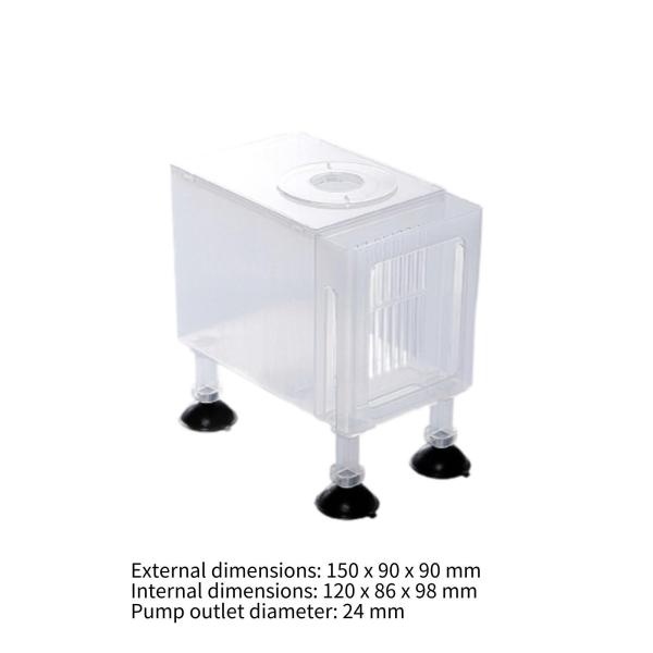 水槽濾過フィルターボックス 水槽用ウォーターポンプ フィルターボックス ポンプケース アクセサリー