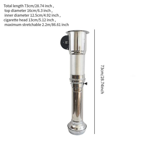 バーベキュー煙排気管排気装置バーベキュー伸縮式煙排出口