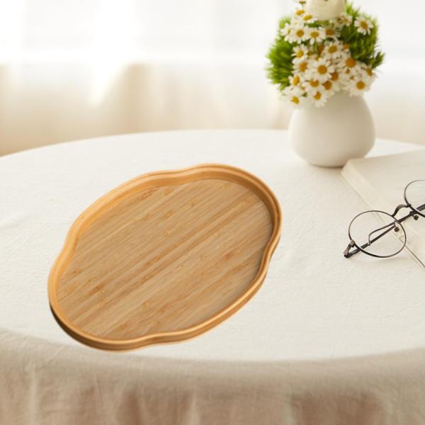 ティートレイ ティーボード ソリッド マルチシナリオ 花型 再利用可能 大皿 テーブルプレート 家庭用食器収納 デスクトップ オフィス用