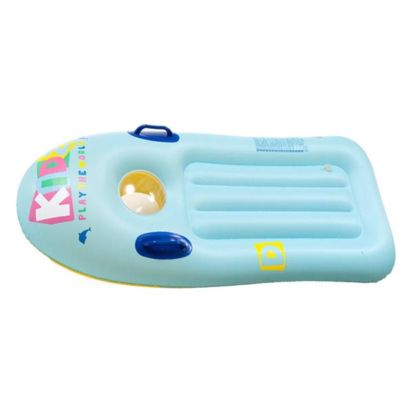 インフレータブルサーフボード サーフィン ボディボード 子供用 水遊びおもちゃ ポータブルインフレータブルプールラフト 休暇用サーフキックボード