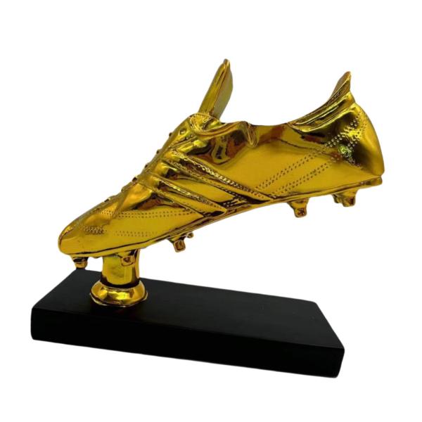ゴールデンブーツ サッカー トロフィー 彫刻 誕生日プレゼント デスクトップ飾り サッカー トロフィー 樹脂製トロフィー 本棚 ホームデコレーション用