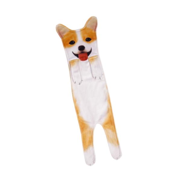 犬用ハンドタオル 吸水性抜群 吊り下げ式フェイスタオル 速乾 キッチン用ウォッシュクロス