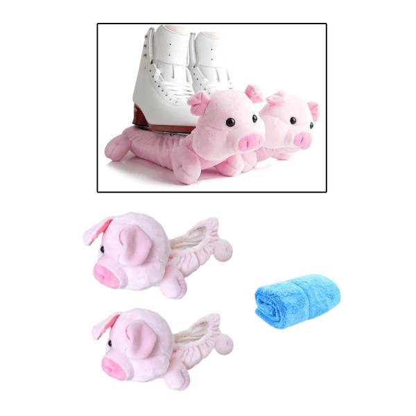 アイススケート用ブレードカバー タオル付き アイススケート用 ホッケースケート用 フィギュアスケート用