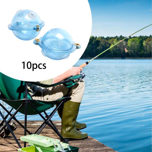 釣り用フロート、ウォーターボールフロート 透明 淡水・海水用 釣り竿用フロート マーカーフロート バブルフロート 釣り用具