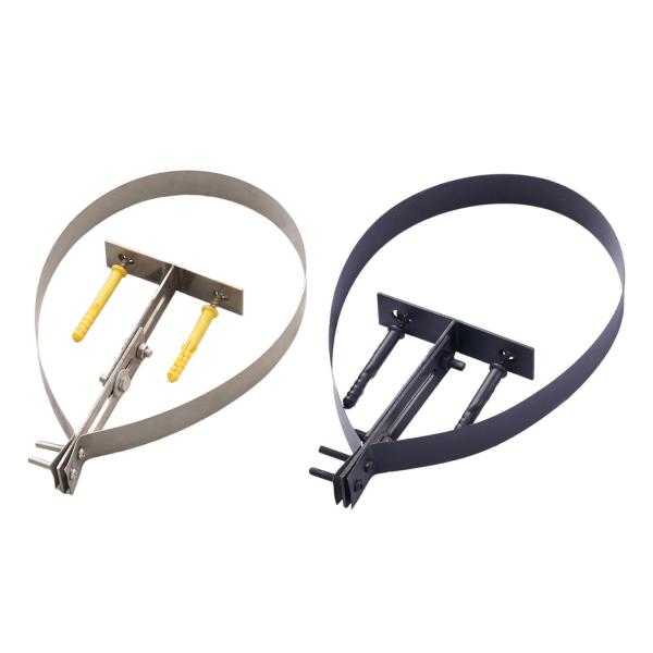 煙突パイプブラケット 頑丈なアクセサリー ポータブル家庭用暖炉設備