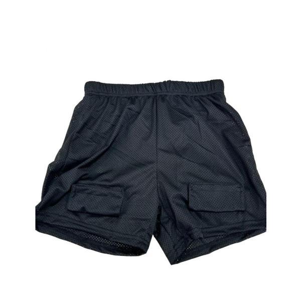 メンズ ルーズホッケーショーツ メッシュショーツ 快適 プロフェッショナルサポート保護 ソフトボール 野球用装備ジョックパンツ