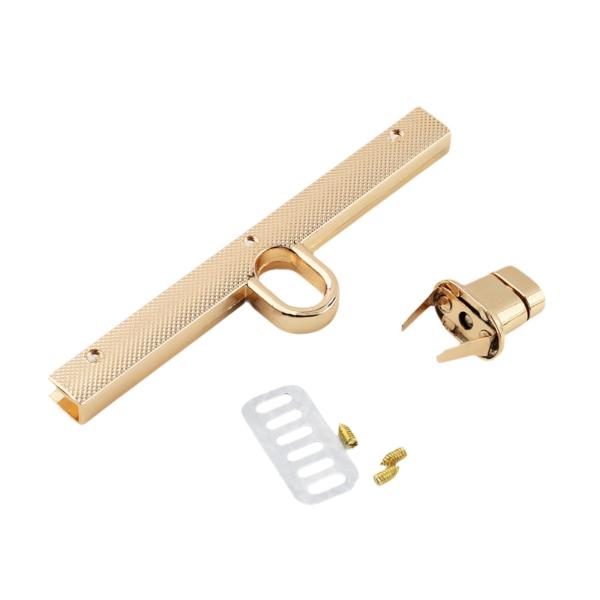 ターンロック留め金セット ハードウェア ツイストロック留め金 レザークラフトバッグ DIY用