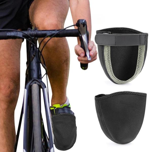 サイクリングシューズトーカバーシューズトーカバー耐候性自転車SBRマテリアルアウトドアアクセサリーサイクリングシューズカバートーウォーマー