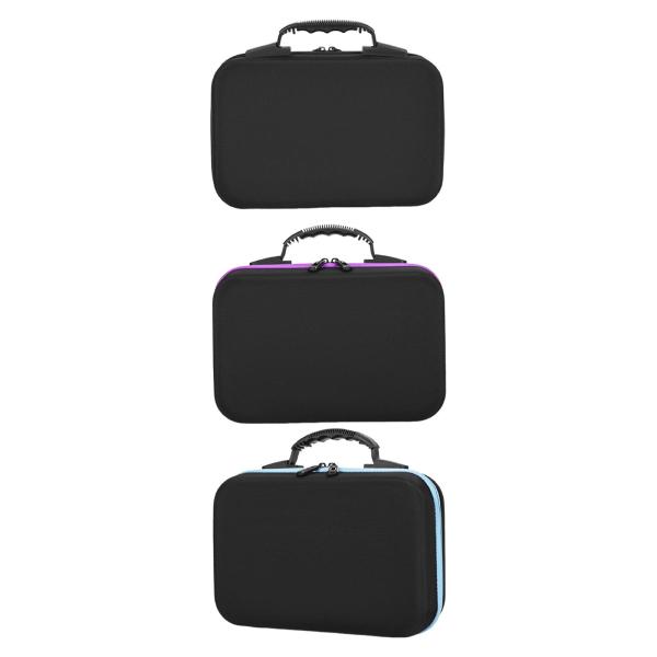 マニキュアオーガナイザーバッグ、マニキュアケース、旅行、ポータブル、ダストプルーフハードシェルエッセンシャルオイルケースマニキュア用