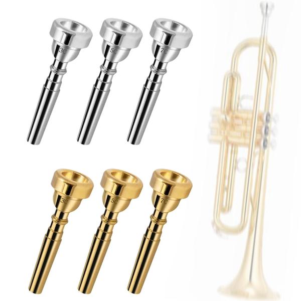 トランペットマウスピース楽器マウスピースプロの選手のための正確なトランペットスペアパーツバーステージパフォーマンス
