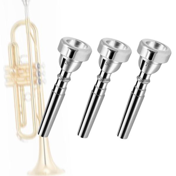 トランペットマウスピース楽器マウスピースプロの選手のための正確なトランペットスペアパーツバーステージパフォーマンス