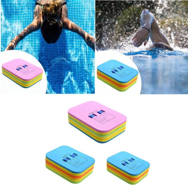 バックフロートエヴァフォームボード初心者浮力ボード防水3レイヤー厚い分割トレーニングギアスイミングバブルベルト