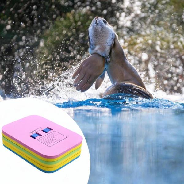 バックフロートエヴァフォームボード初心者浮力ボード防水3レイヤー厚い分割トレーニングギアスイミングバブルベルト