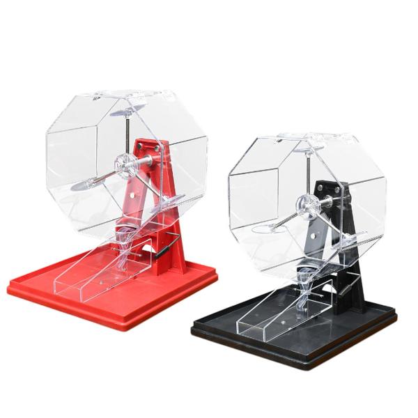 ナンバーピッカーロトボールマシン描画おもちゃゲーミングシェイクラッキーボールマシン屋内パーティーのためのビンゴマシンケージ
