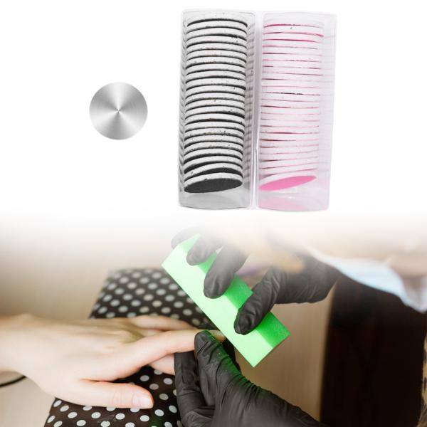 50個交換可能なサンディングペーパーフットファイルサンドペーパーサンドペーパーパッドディスク電気フットファイルカルスリムーバーのために研磨