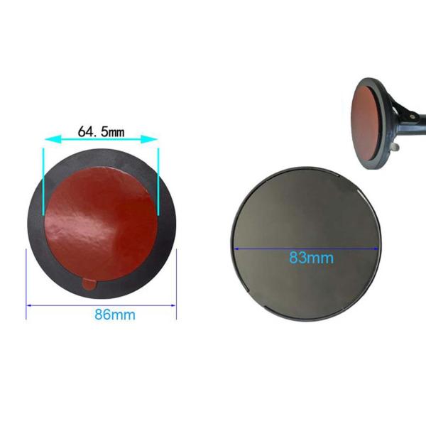 3xダッシュボード吸引カップマウントディスクカメラフロントガラスホルダー安定したセキュアホールドマウントパッドダッシュボードアクセサリーラウンド