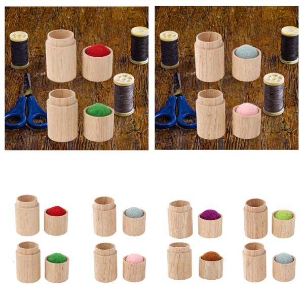 ニードルワークピンクッションニードルクッションポータブルクッションピンホルダーラウンドインサートピンクッション縫製ピンホルダー用縫製ツール用