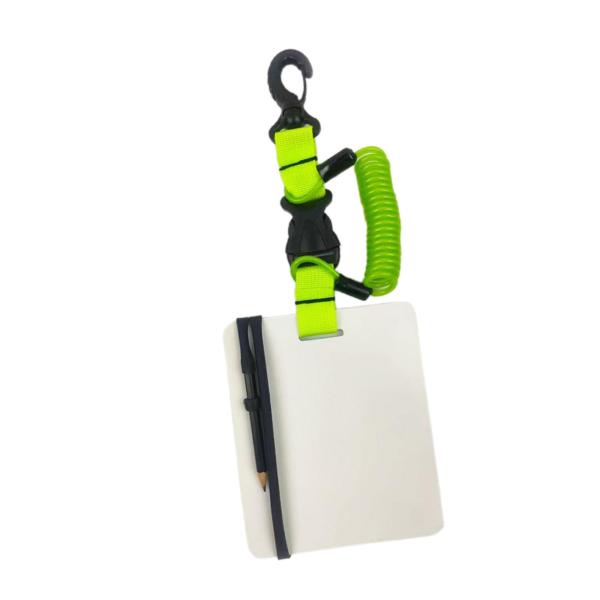 ダイビングライティングボードクリップと鉛筆ノートを備えた水中書き込みパッド再利用可能なコミュニケーションツール