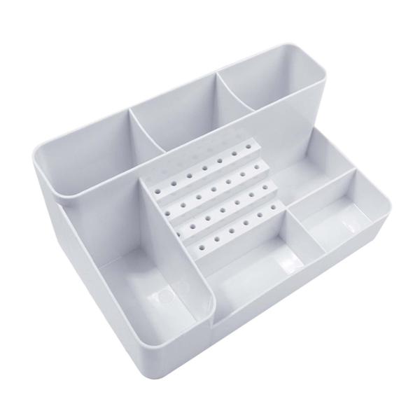 ネイルポリッシングマシンオーガナイザー28ホールドリルホルダースペース節約軽量マニキュアツールプロフェッショナルネイルドリルスタンド