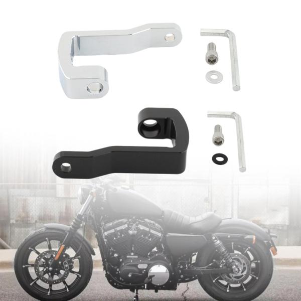 ヘッドライトブラケット交換オートバイアクセサリーフロントライトブラケットパーツバイクアセンブリマウントに適用 883