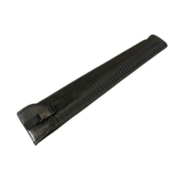 ビリヤードスティックキャリングケースストレージポーチ31.5インチの長さのPUレザー摩耗抵抗性軽量ホルダービリヤードキューバッグ