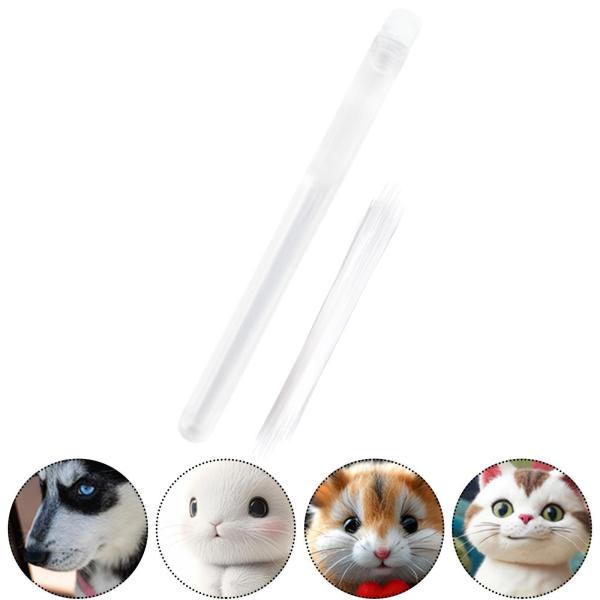 シミュレートされた猫のひげ人形のひげポータブルぬいぐるみのおもちゃのひげ屋の装飾フェルトプロジェクトのための人工動物のひげ