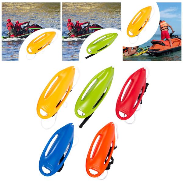 ライフガードレスキュー缶、水泳フロート、ロープ付きライフガードフロート、カヤックスイミングプールを漂うための軽量水泳ブイ