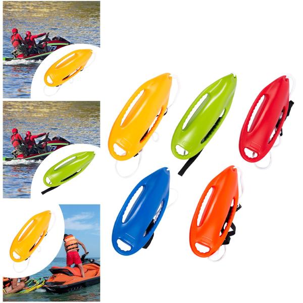 ライフガードレスキュー缶、水泳フロート、ロープ付きライフガードフロート、カヤックスイミングプールを漂うための軽量水泳ブイ