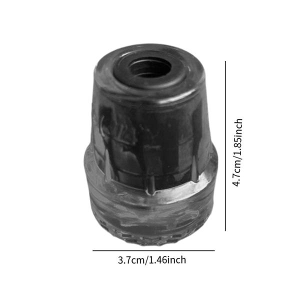 4xハイキングポールヒントウォーキングポールヒントパーツコンパクト頑丈なハイキングスティックアクセサリー交換プロテクターショック吸収