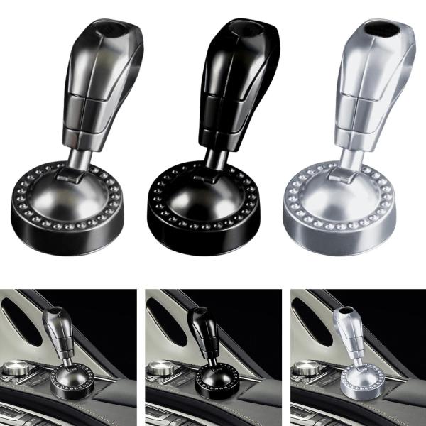 プッシュスタートボタンカバー 車のジョイスティック メタル プレミアムアクセサリー インテリア装飾 ユニークな装飾エンジンスタートストップボタンカバー