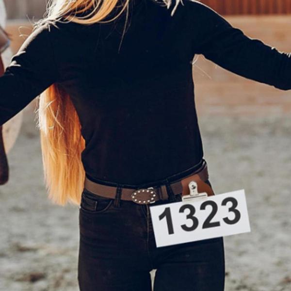 家畜ショーナンバーホルダー、快適、馬ショーナンバーホルダー