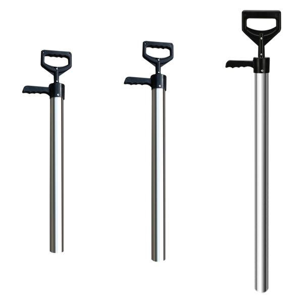 エビポンプ エビ抽出器 ステンレススチール 滑り止めハンドル ポータブル シーフードキャッチツール ビーチアーティファクト 砂エビ用