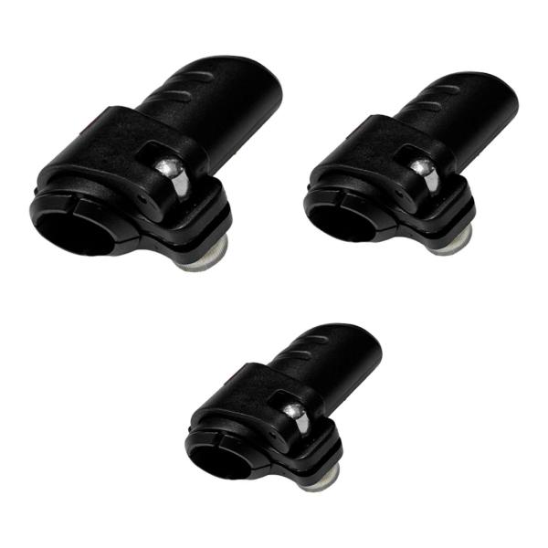 ウォーキングポールアクセサリー 軽量トレッキングポール パーツ ブラック スノーシューイング マウント 登山 バックパッキング ウォーキング用