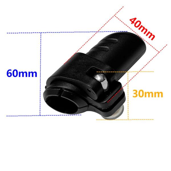 ウォーキングポールアクセサリー 軽量トレッキングポール パーツ ブラック スノーシューイング マウント 登山 バックパッキング ウォーキング用