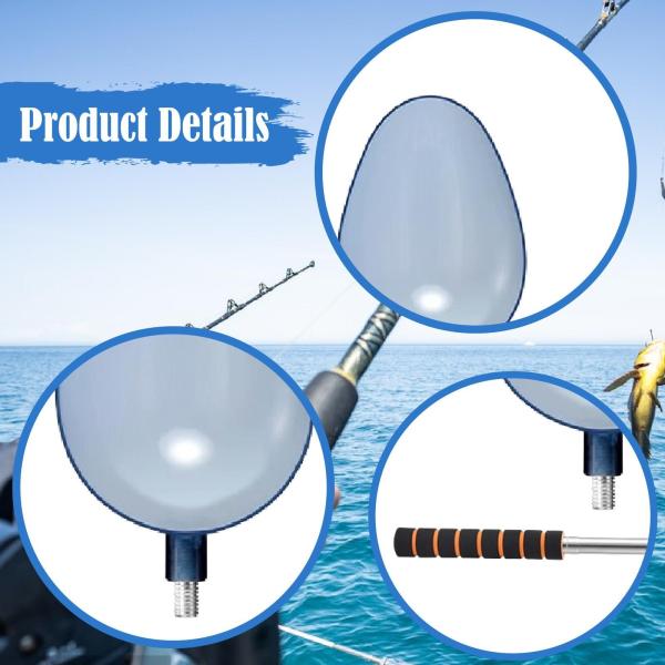 2 個 釣り餌キャスティングスプーン、伸縮ロッド機器、餌釣りルアーフィーダースプーン、アウトドアパパのための投げ