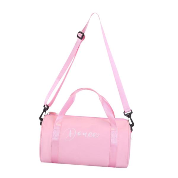 女の子用ダンスバッグ ダンスダッフルバッグ 多目的 かわいい 軽量 キャリートート スポーツ  ジム 体操 一泊用