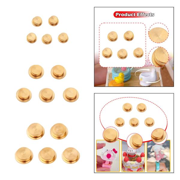 5 個セット ネイルアート用ロータリーベアリング ネイルアートデザイン用 使いやすいギフトリング ジュエリー回転ツール チャーム回転キット