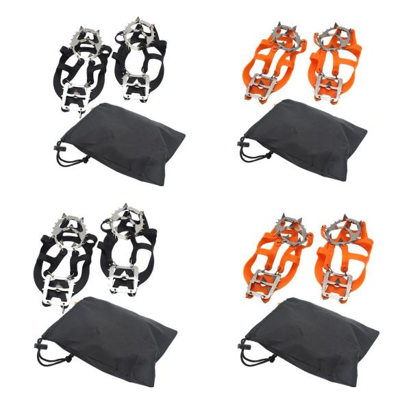 雪上・氷上歩行用シューズアイゼン トラクションクリート 多用途ポータブル メンズ レディース シューズ 登山 アウトドア アイスフィッシング