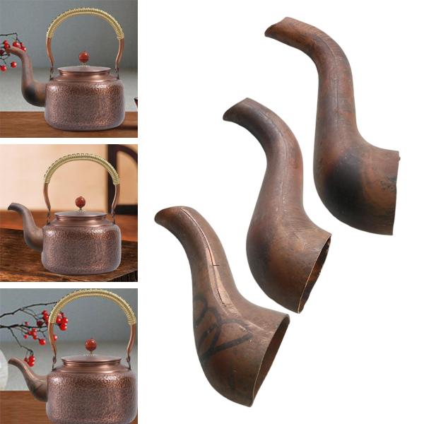 銅製ティーケトル交換用注ぎ口 ティーポット注ぎ口 取り付け簡単 交換部品 キッチンアクセサリー